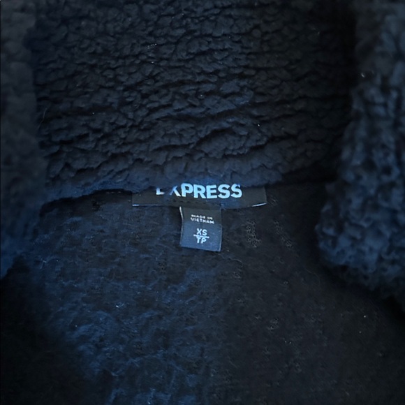 NWOT Sherpa Zip Up - Picture 3 of 3